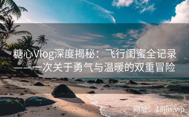 糖心Vlog深度揭秘：飞行闺蜜全记录——一次关于勇气与温暖的双重冒险